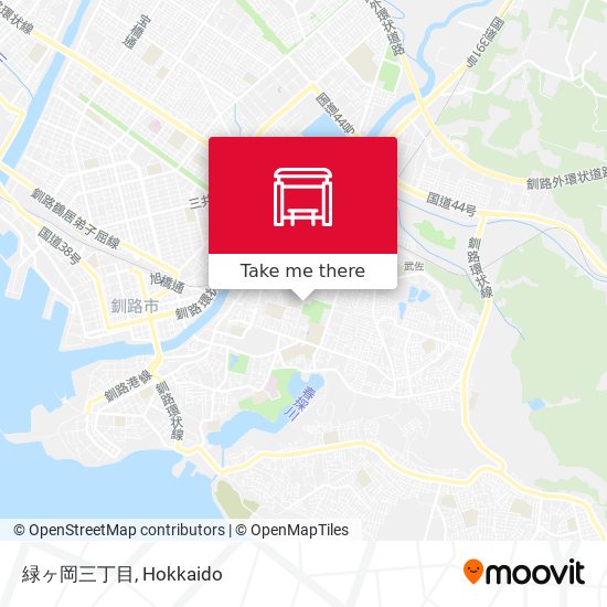 緑ヶ岡三丁目 map