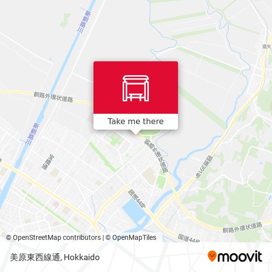 美原東西線通 map