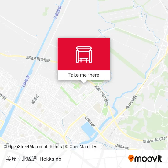 美原南北線通 map