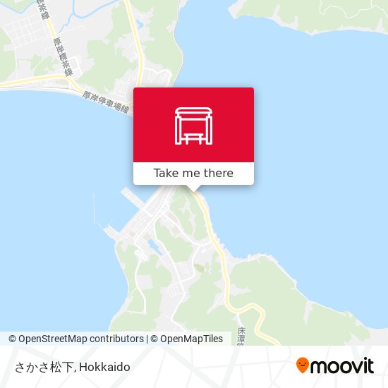 さかさ松下 map