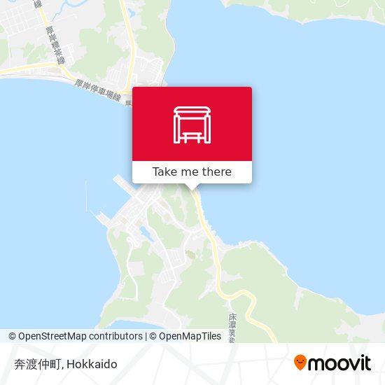 奔渡仲町 map