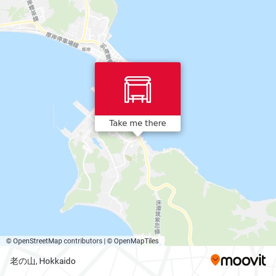 老の山 map