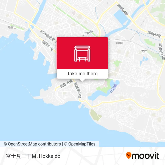 富士見三丁目 map