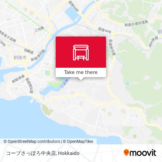 コープさっぽろ中央店 map