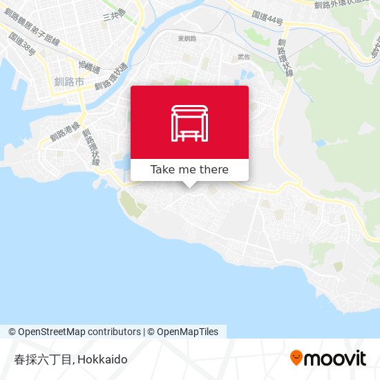 春採六丁目 map