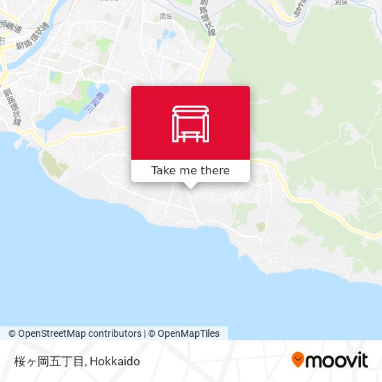桜ヶ岡五丁目 map
