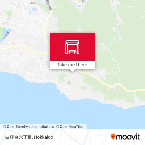 白樺台六丁目 map