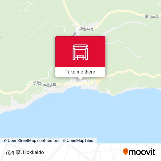 昆布森 map