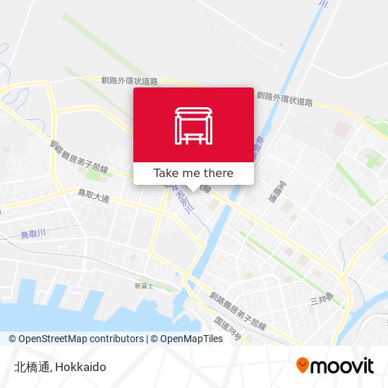 北橋通 map