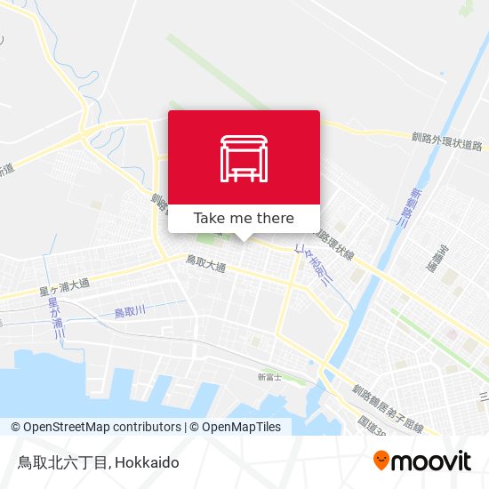 鳥取北六丁目 map