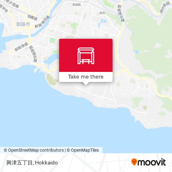 興津五丁目 map