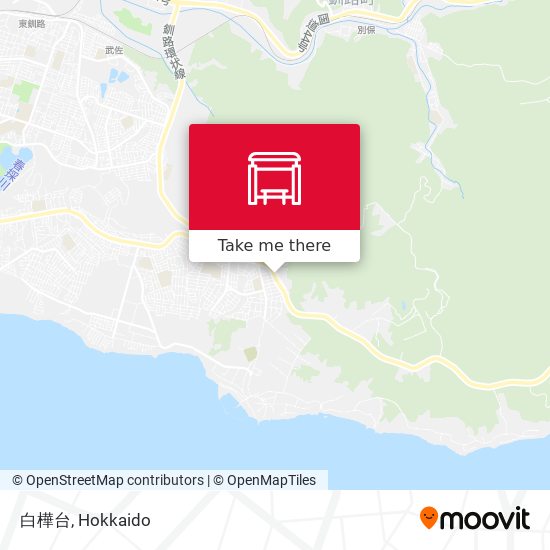 白樺台 map