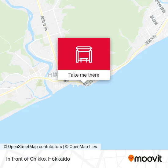 In front of Chikko map
