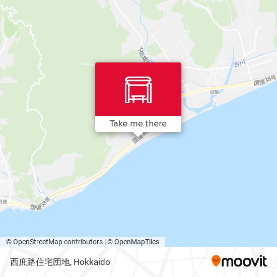 西庶路住宅団地 map