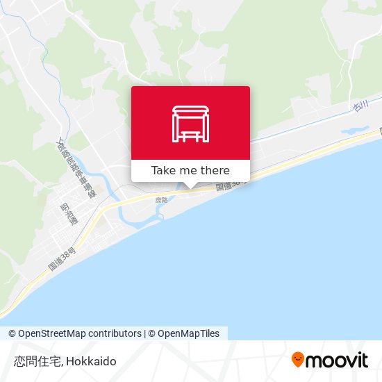 恋問住宅 map