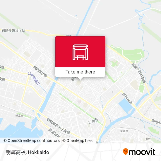 Meiki High School map