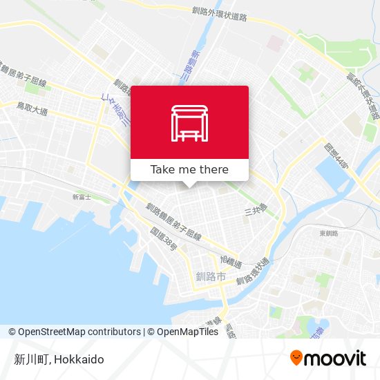 新川町 map