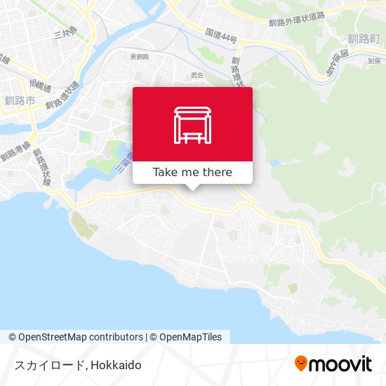 スカイロード map