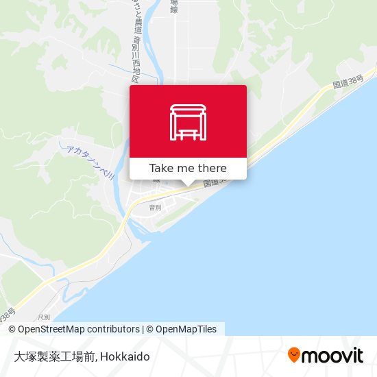 大塚製薬工場前 map