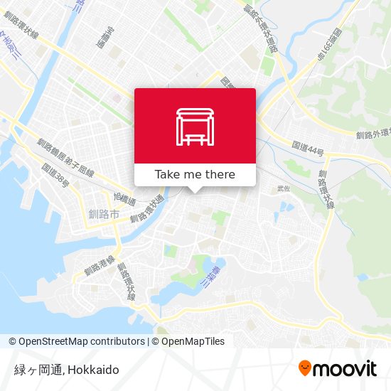 緑ヶ岡通 map