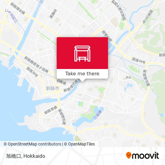 旭橋口 map