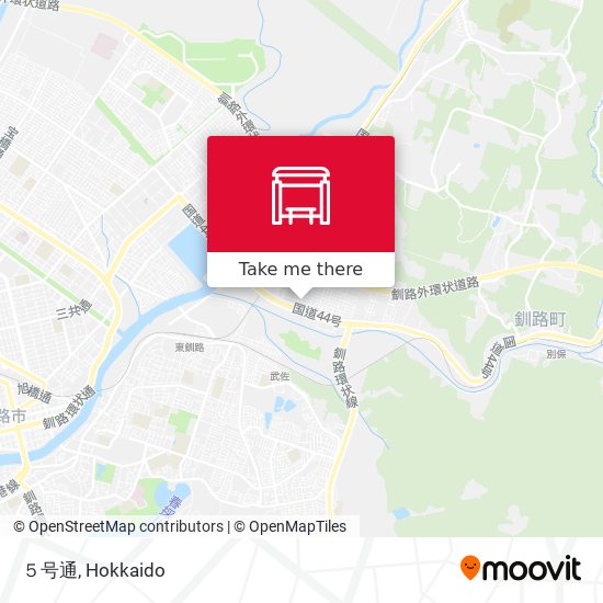 ５号通 map