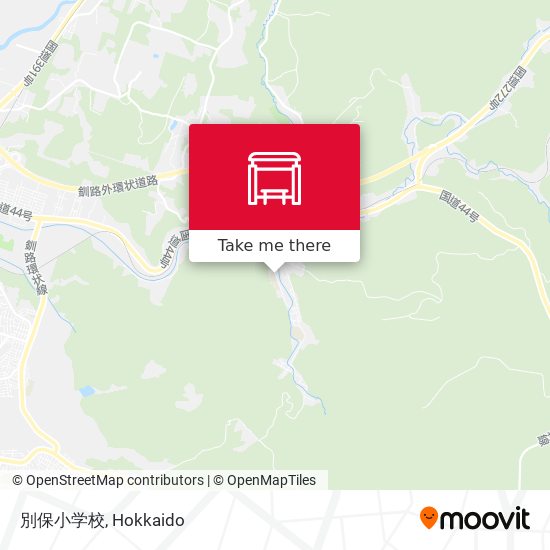 別保小学校 map