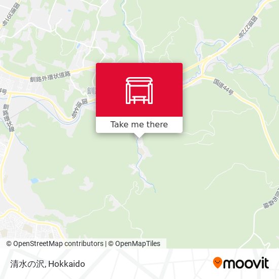 清水の沢 map