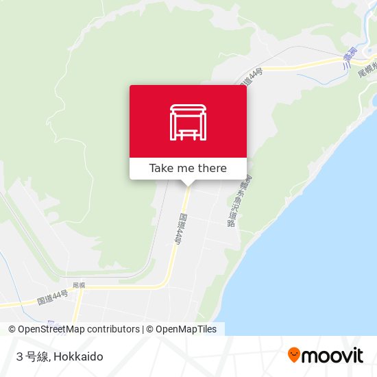 ３号線 map