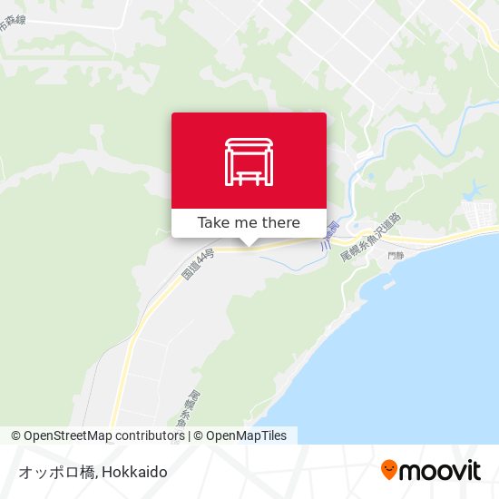オッポロ橋 map