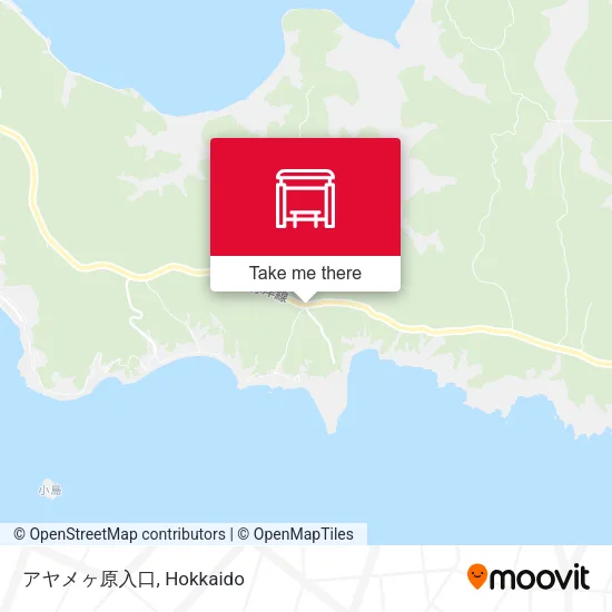 アヤメヶ原入口 map