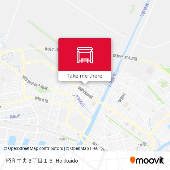 昭和中央３丁目１５ map