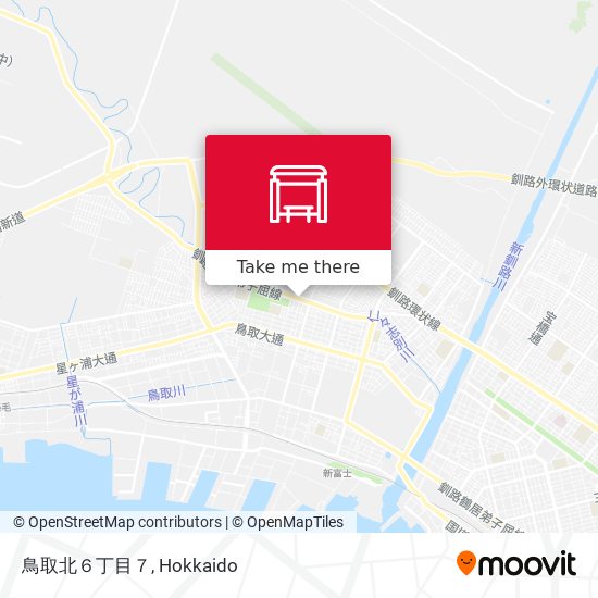 鳥取北６丁目７ map