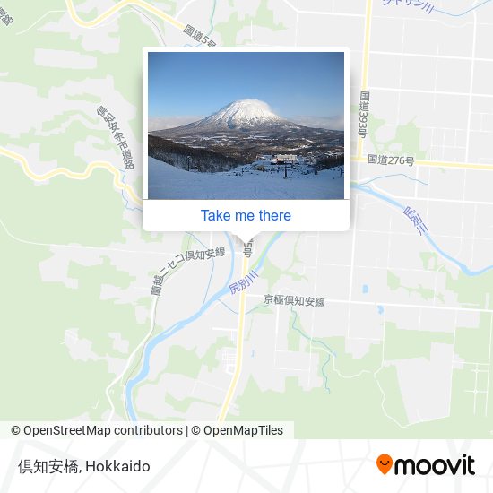 倶知安橋 map
