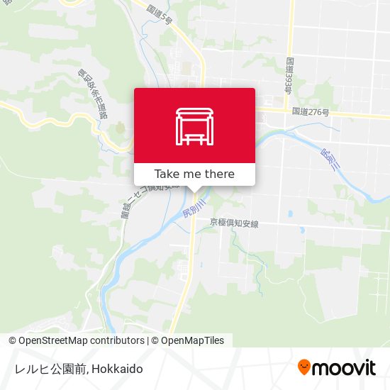 レルヒ公園前 map