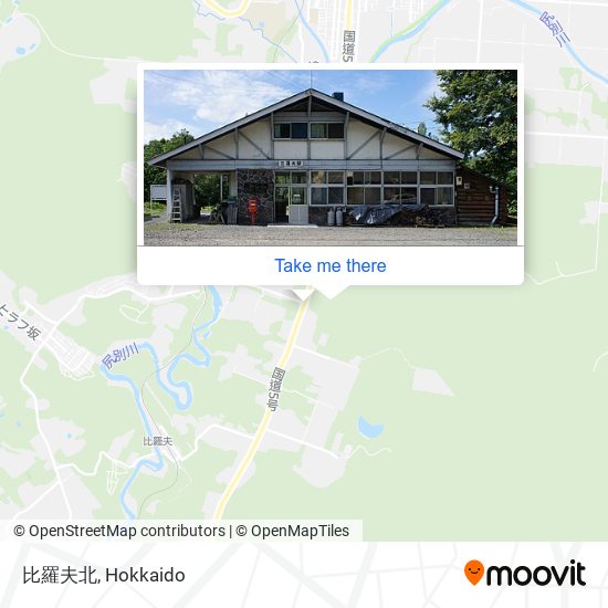 比羅夫北 map