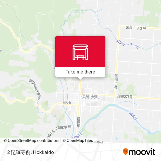 金毘羅寺前 map