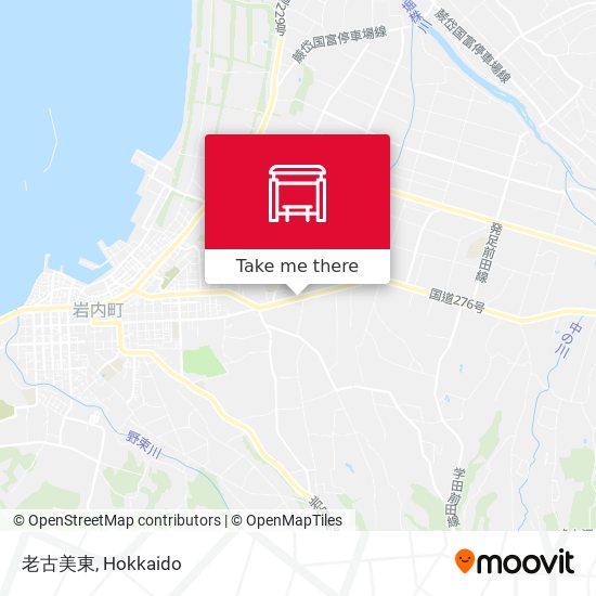 老古美東 map
