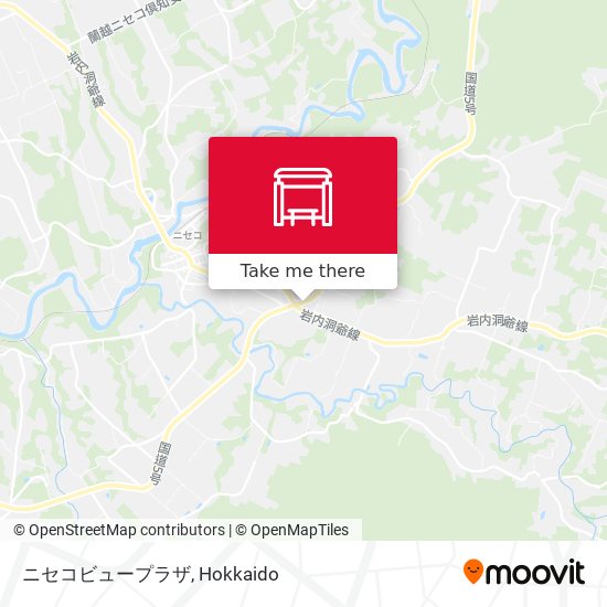 ニセコビュープラザ map