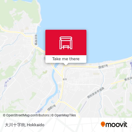 大川十字街 map