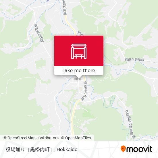役場通り［黒松内町］ map