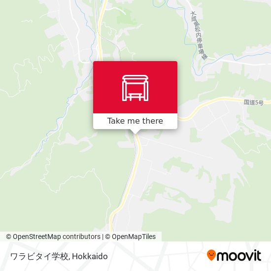 ワラビタイ学校 map