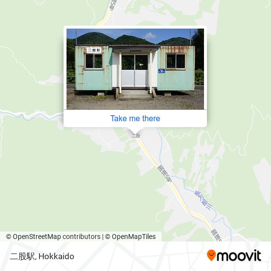 二股駅 map