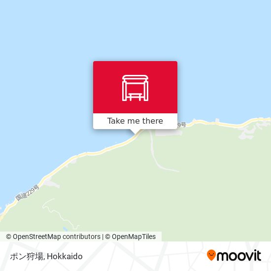 ポン狩場 map