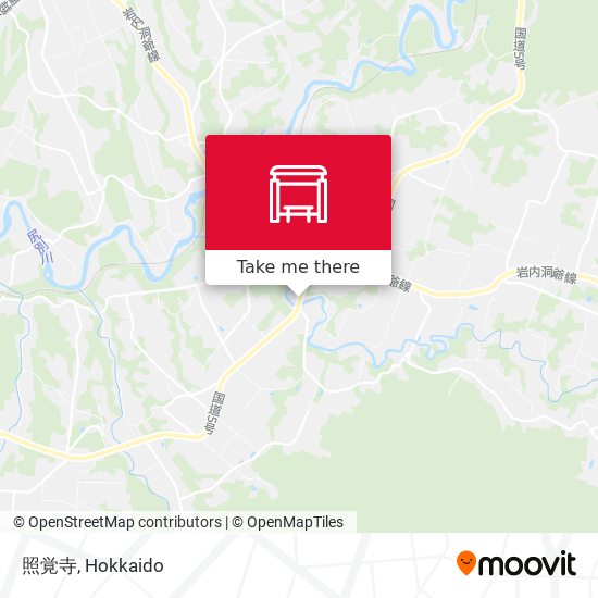 照覚寺 map