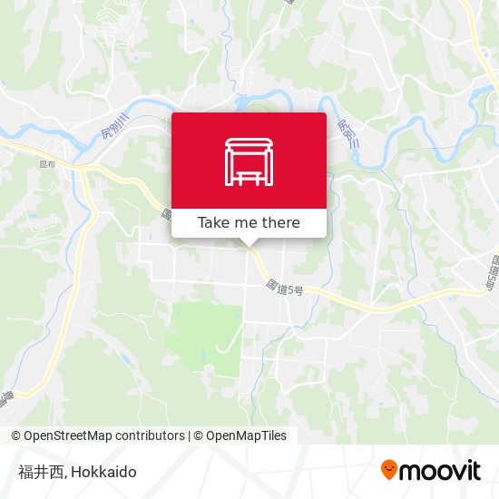 福井西 map