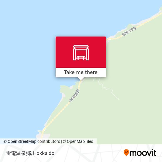 雷電温泉郷 map