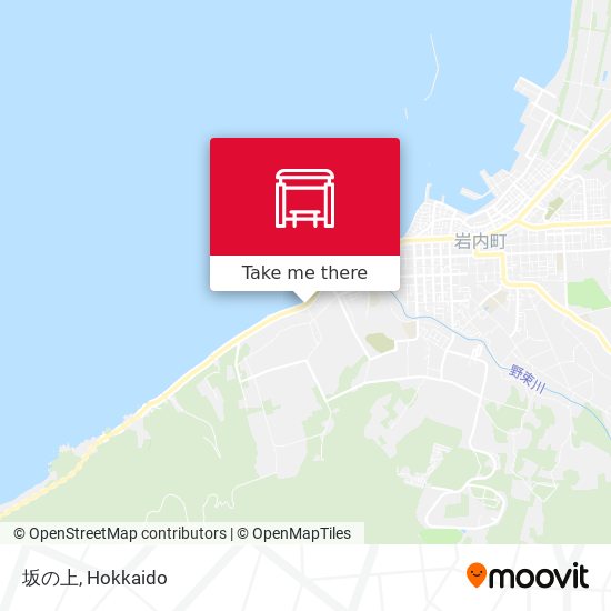 坂の上 map