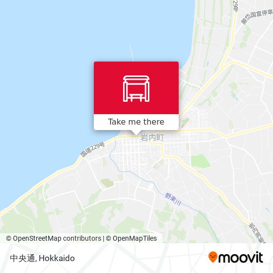 中央通 map