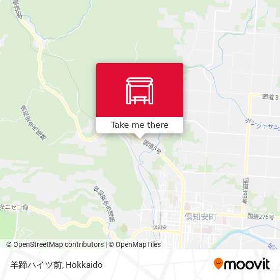 羊蹄ハイツ前 map